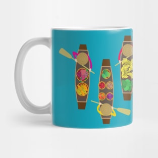 Vietnamese floating market Mug